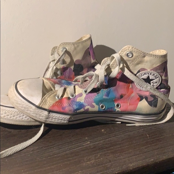 Converse floral girls sneaker - Picture 3 of 4